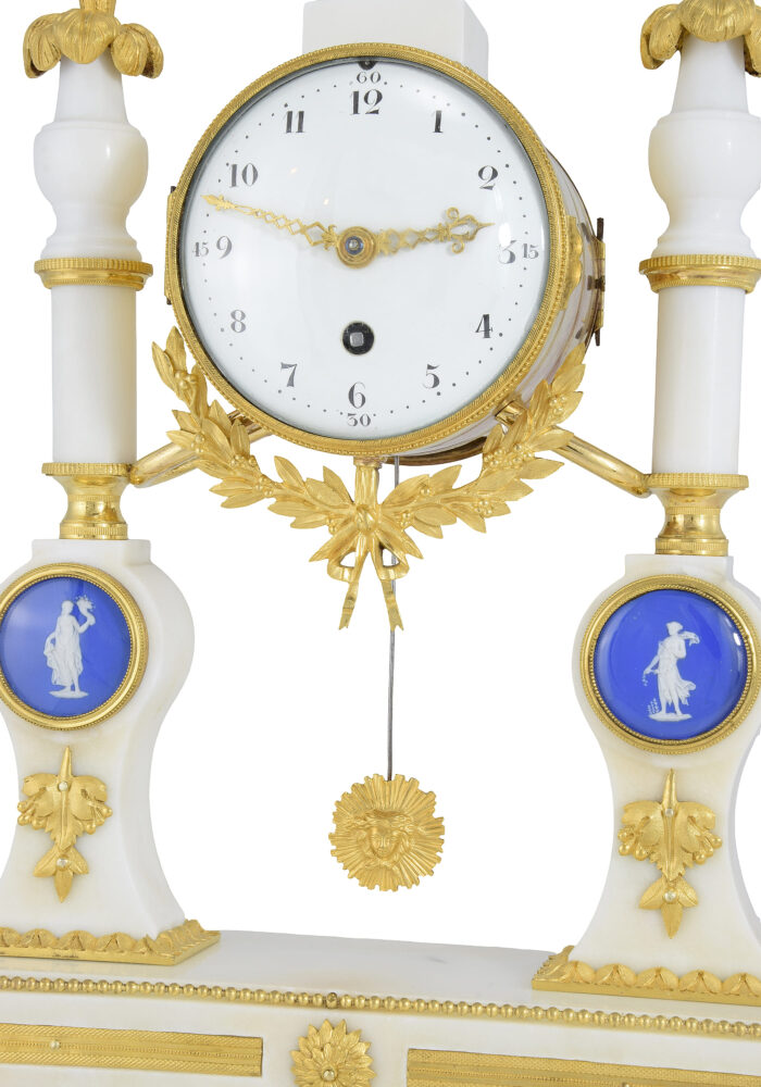 Pendule portique d'époque Louis XVI 1780 XVIIIème – Image 9