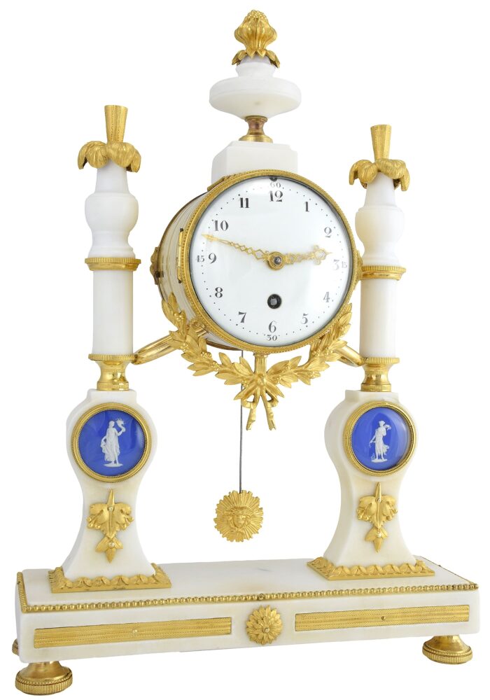 Pendule portique d'époque Louis XVI 1780 XVIIIème