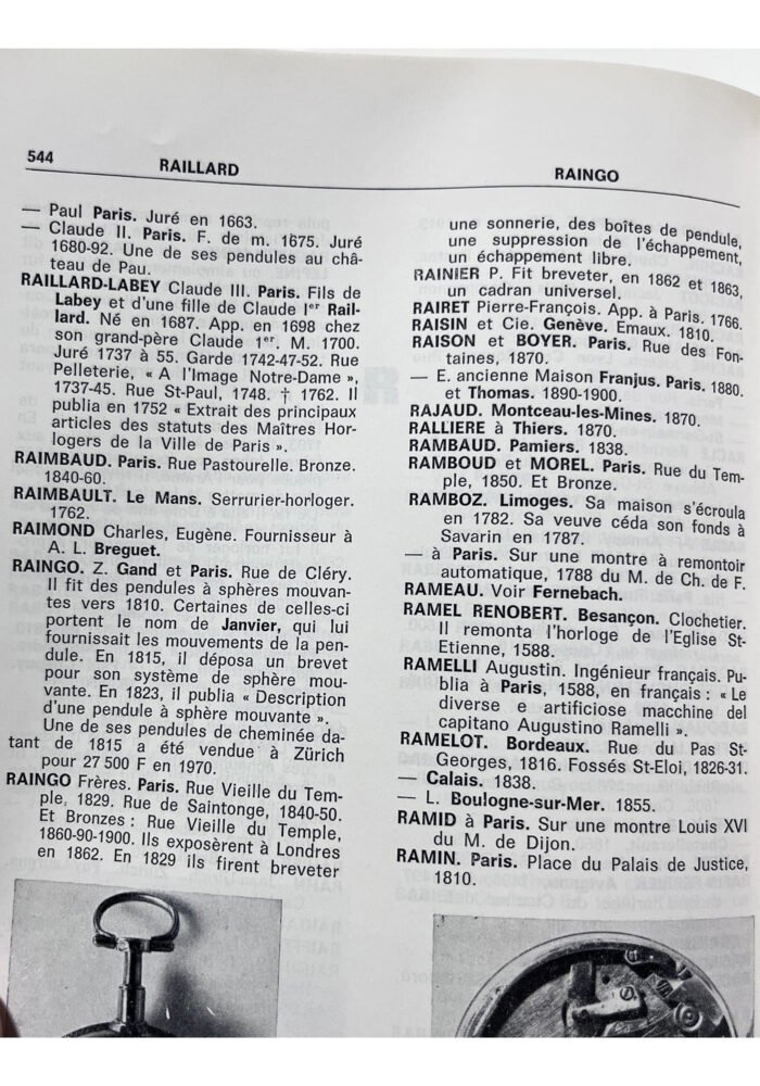 Pendule corne d'abondance Horloger: Raingo – Image 11