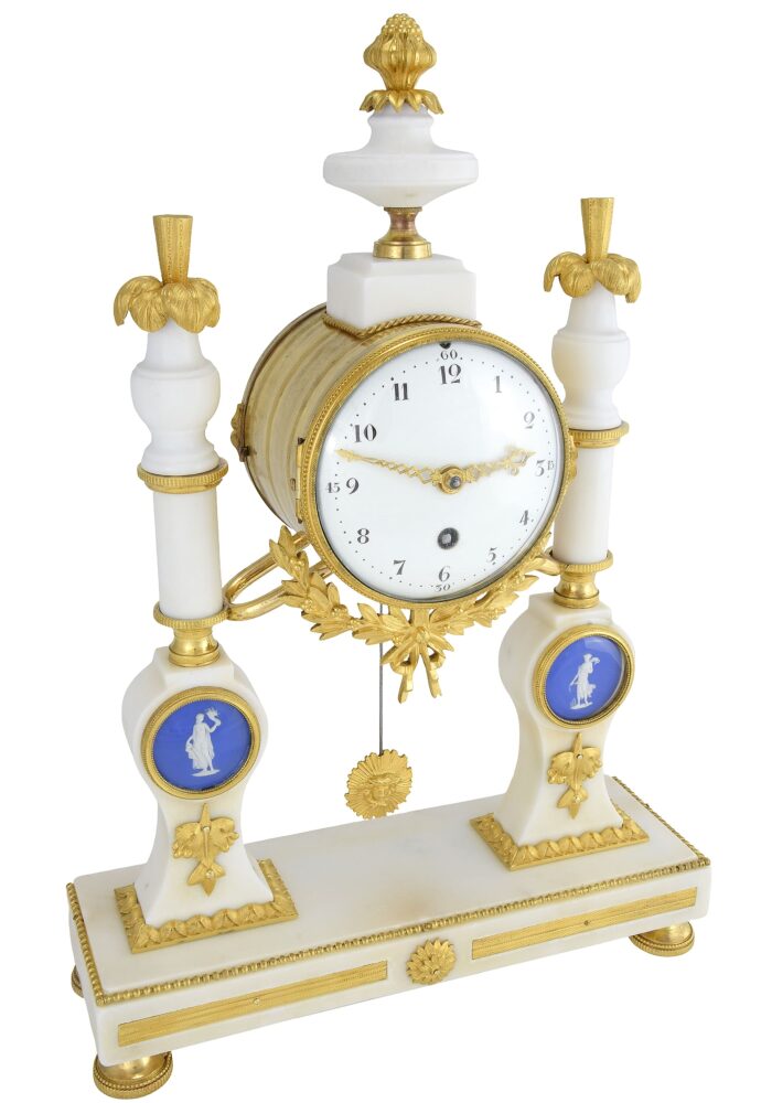 Pendule portique d'époque Louis XVI 1780 XVIIIème – Image 3