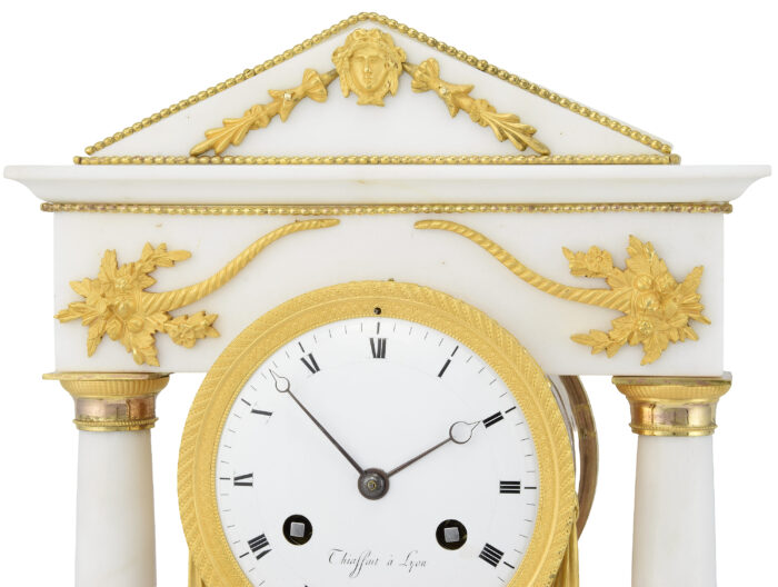 Pendule façade d’un temple Horloger : THIAFFAIT 1810 – Bild 7