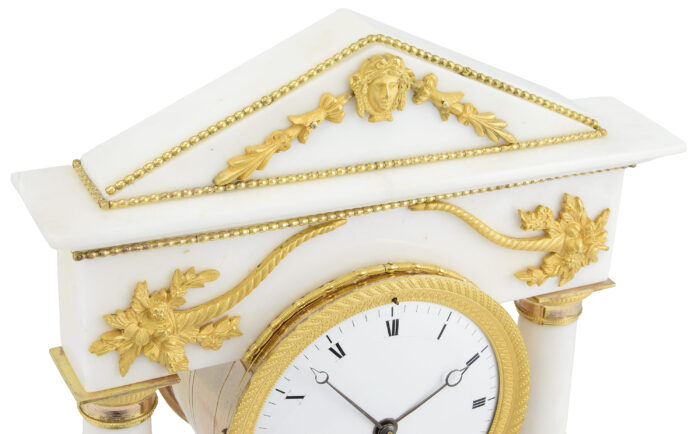 Pendule façade d’un temple Horloger : THIAFFAIT 1810 – Bild 4