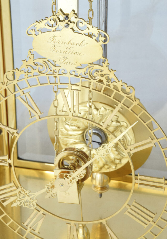 Pendule Flottante squelette 1870 – Image 8