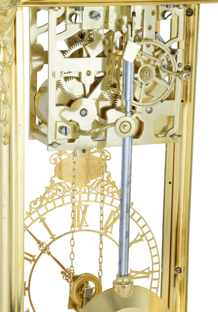 Pendule Flottante squelette 1870 – Image 9