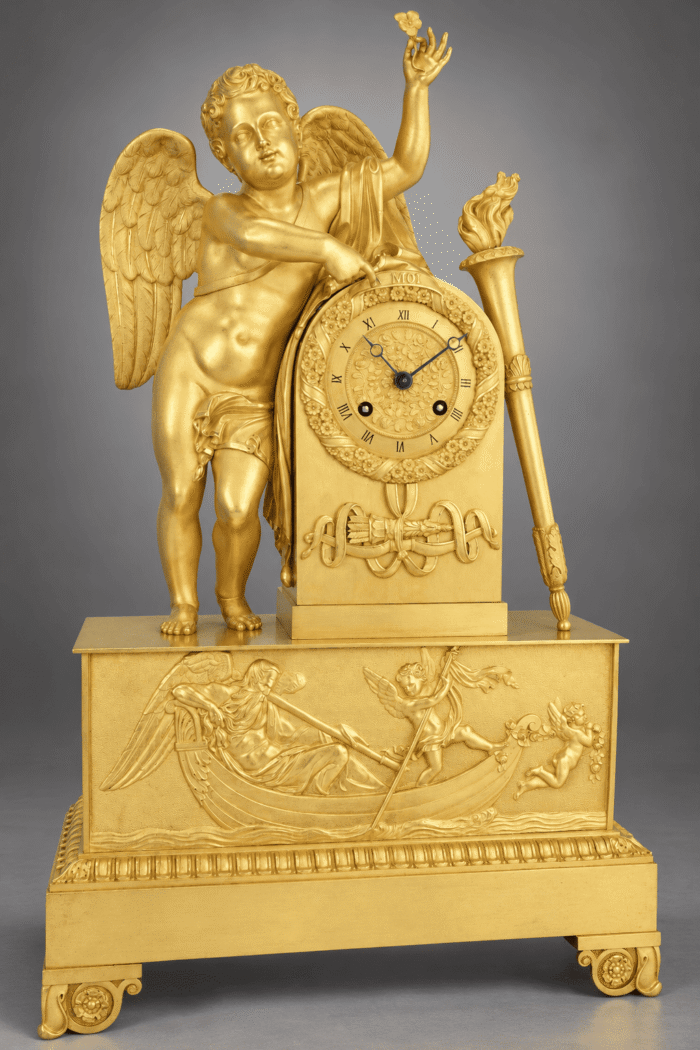 Pendule “Chronos La Barque du Temps” PICKARD 1830