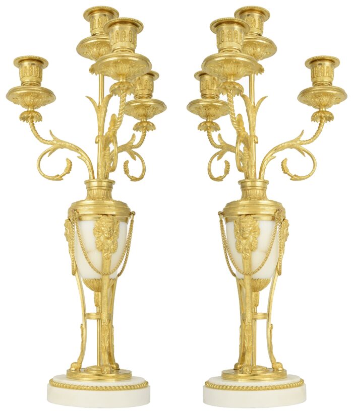 Chandeliers tripode XVIIIème époque Louis XVI - Image 3