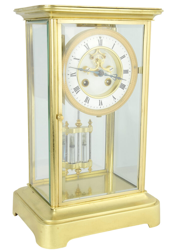 Pendule vitrée échappement Brocot Horloger : JAPY – Image 3