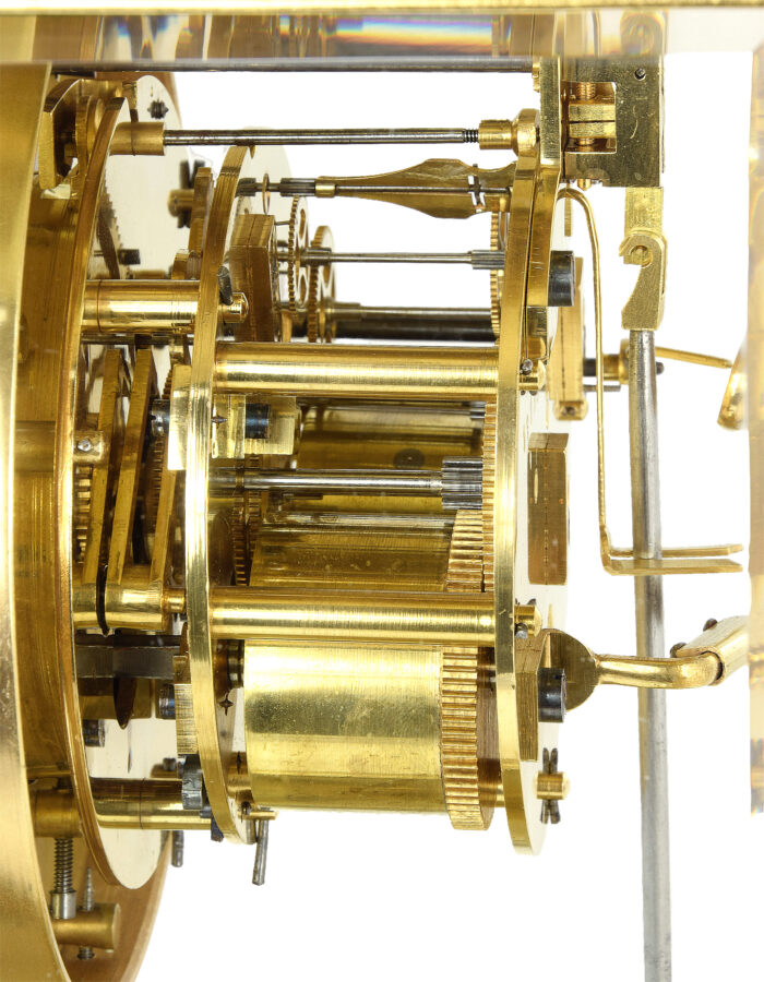 Pendule vitrée échappement Brocot Horloger : JAPY – Image 8