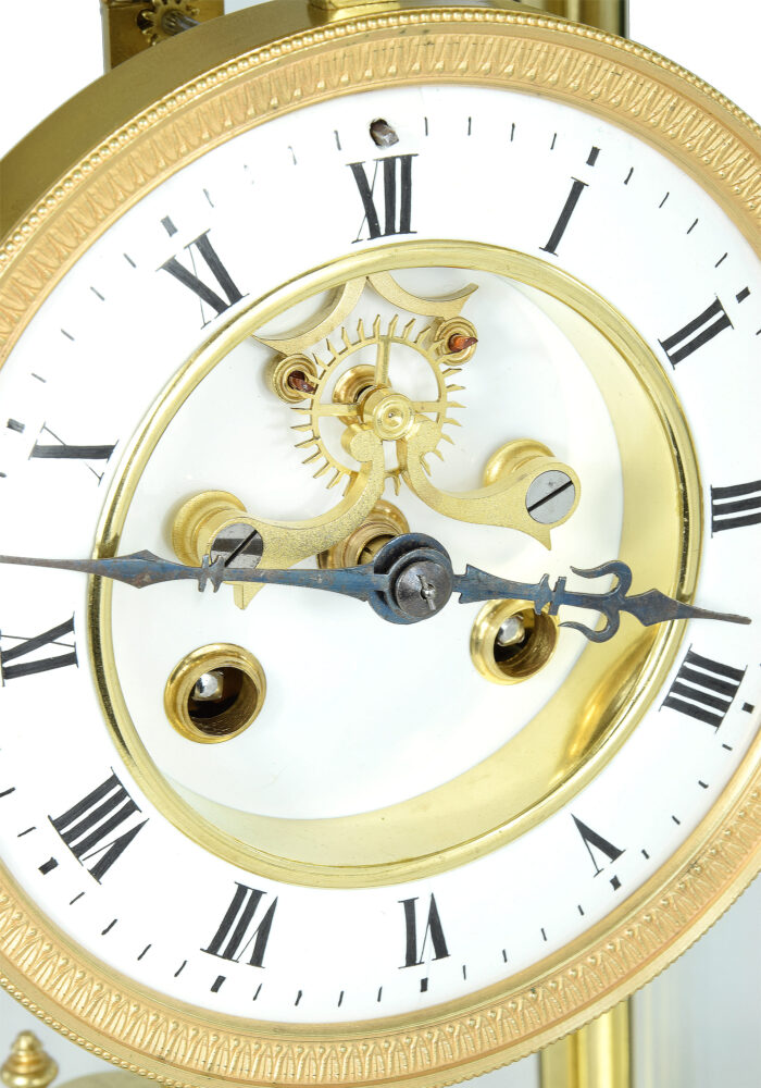 Pendule vitrée échappement Brocot Horloger : JAPY – Image 6
