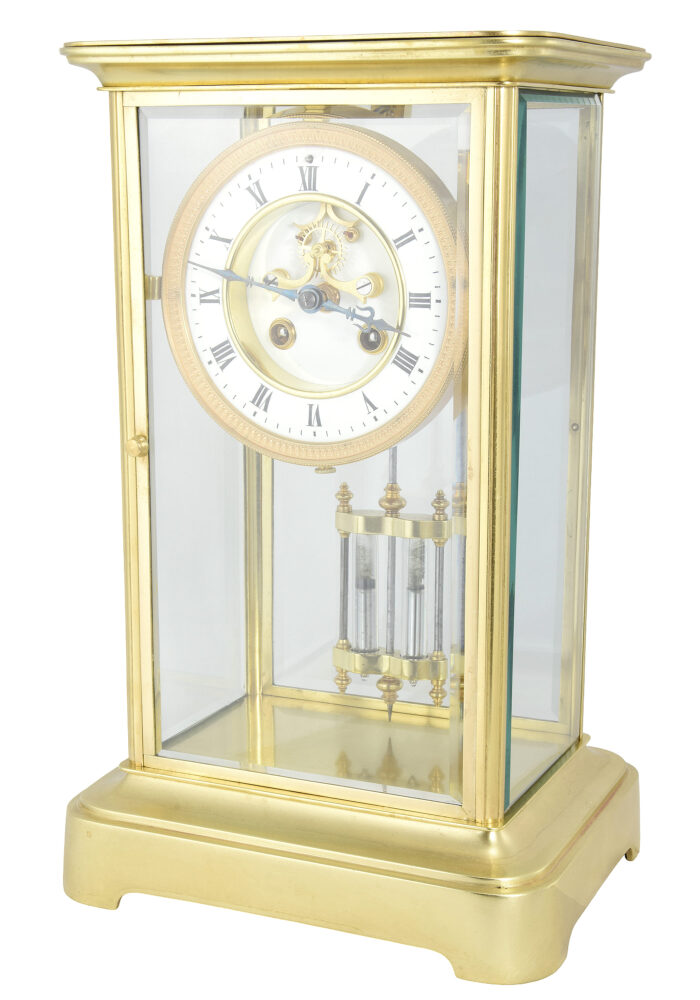 Pendule vitrée échappement Brocot Horloger : JAPY – Image 4