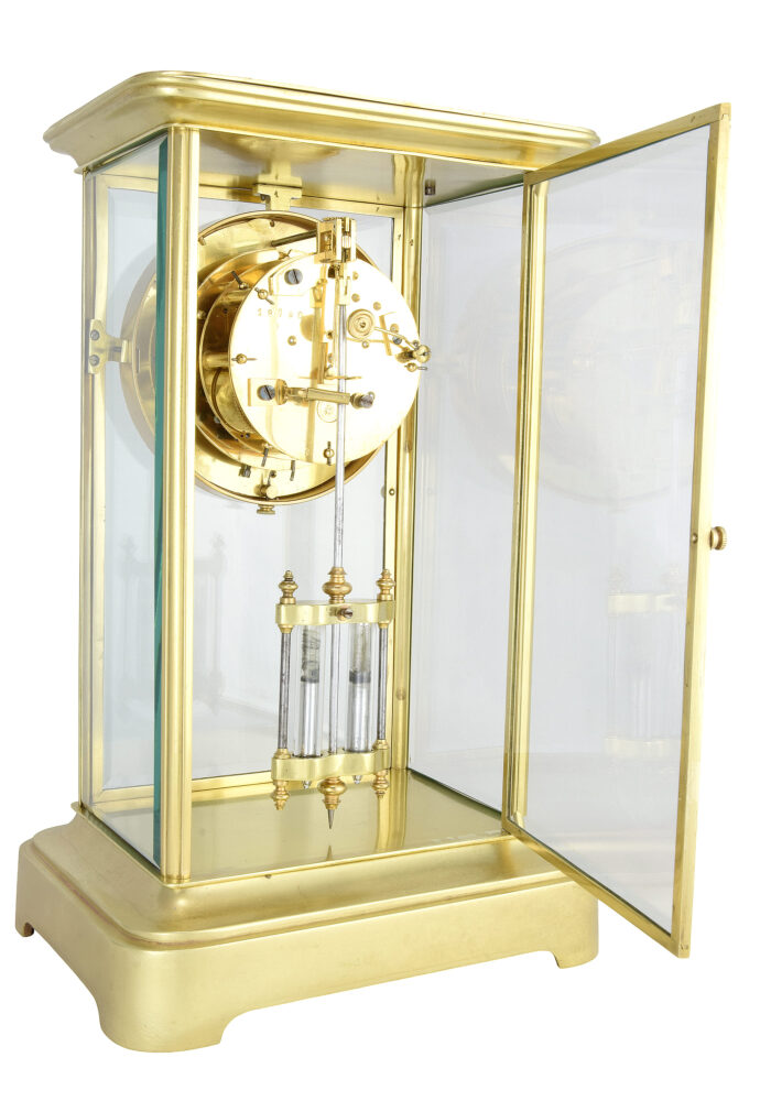 Pendule vitrée échappement Brocot Horloger : JAPY – Image 10