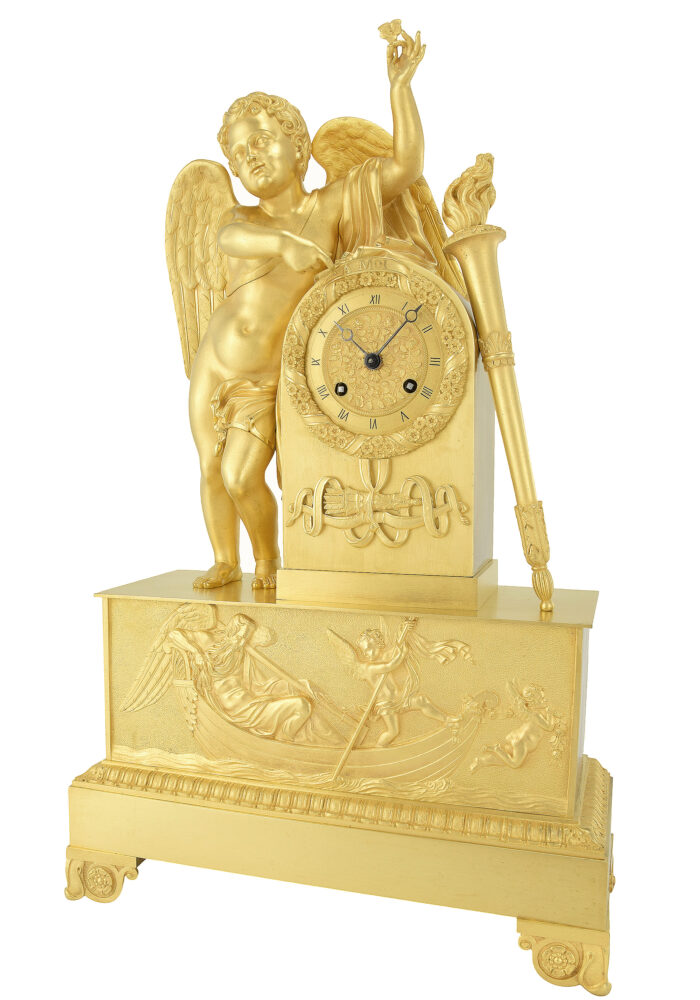 Pendule “Chronos La Barque du Temps” PICKARD 1830 - Image 5