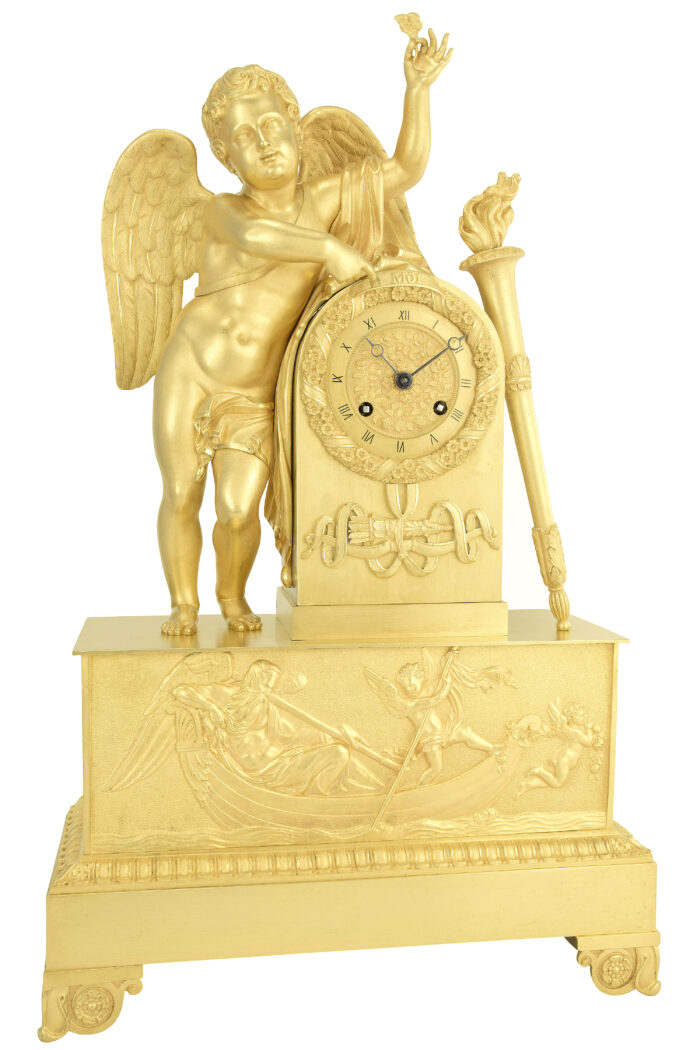 Pendule “Chronos La Barque du Temps” PICKARD 1830