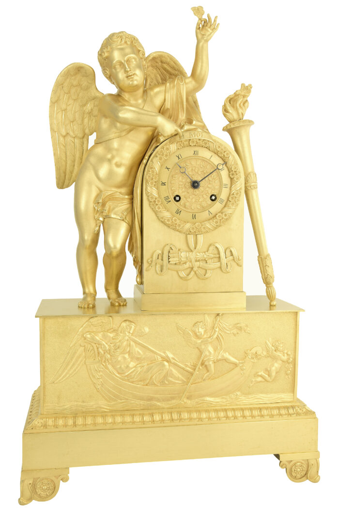 Pendule “Chronos La Barque du Temps” PICKARD 1830