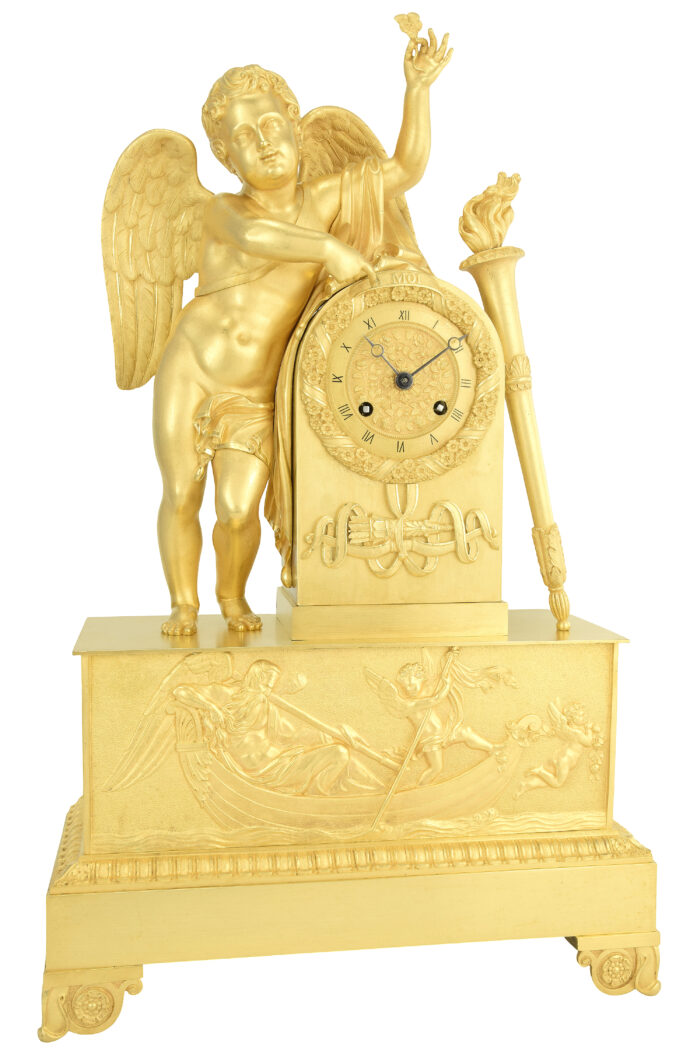 Pendule “Chronos La Barque du Temps” PICKARD 1830