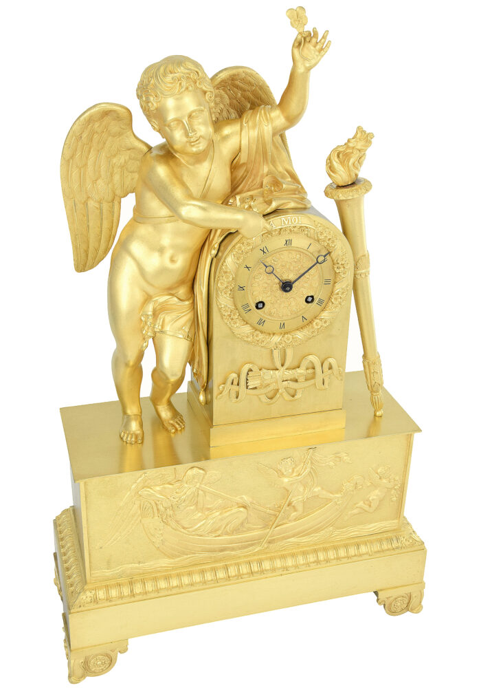 Pendule “Chronos La Barque du Temps” PICKARD 1830 - Image 4