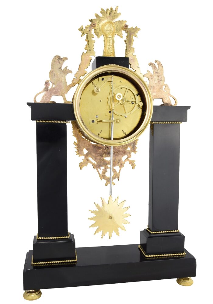 Pendule portique Empire Horloger : HUNZIKER 1805 – Image 12