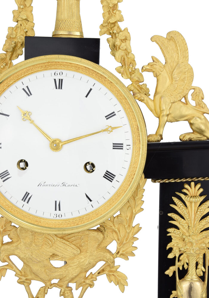 Pendule portique Empire Horloger : HUNZIKER 1805 – Image 4