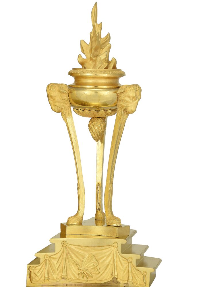 Pendule Empire allégorique de la maternité et de la protection – Bild 9
