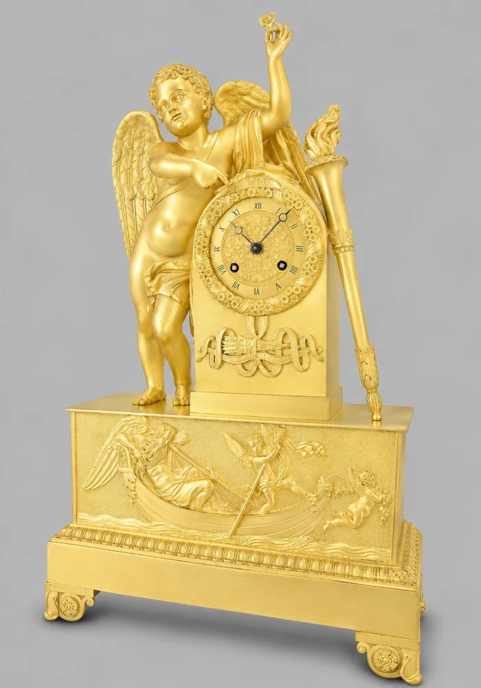 Pendule “Chronos La Barque du Temps” PICKARD 1830