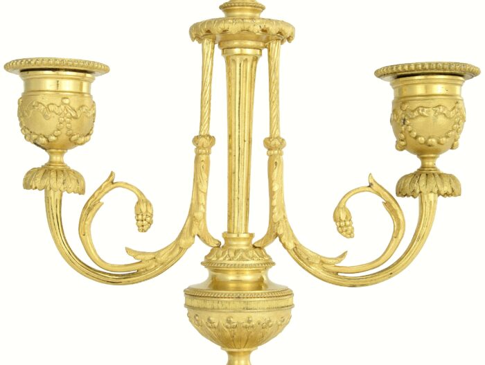 Paire de chandeliers style Empire XIXème – Bild 6
