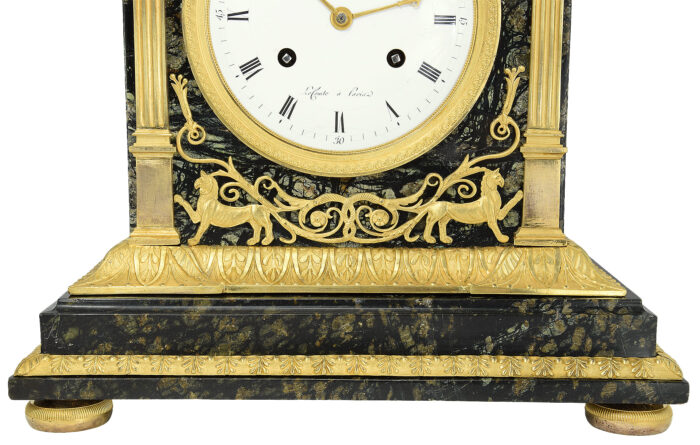 Pendule d'époque Empire LECOMTE 1810 – Bild 6