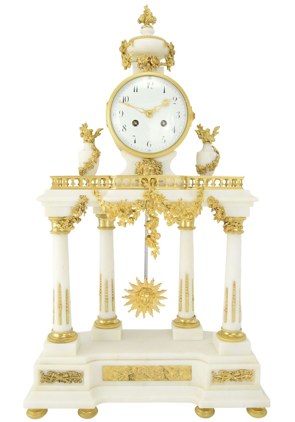 pendule portique vincenti louis XVI (1)