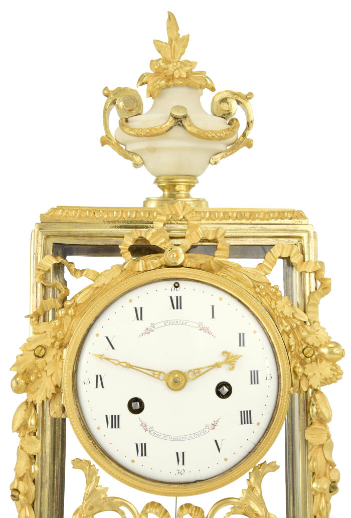 Pendule Epoque Louis XVI Horloger : Crosnier 1775 - Image 10