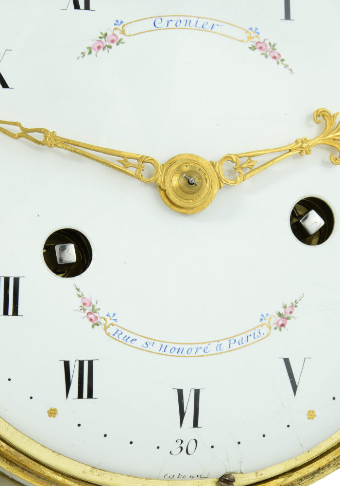 Pendule Epoque Louis XVI Horloger : Crosnier 1775 - Image 5