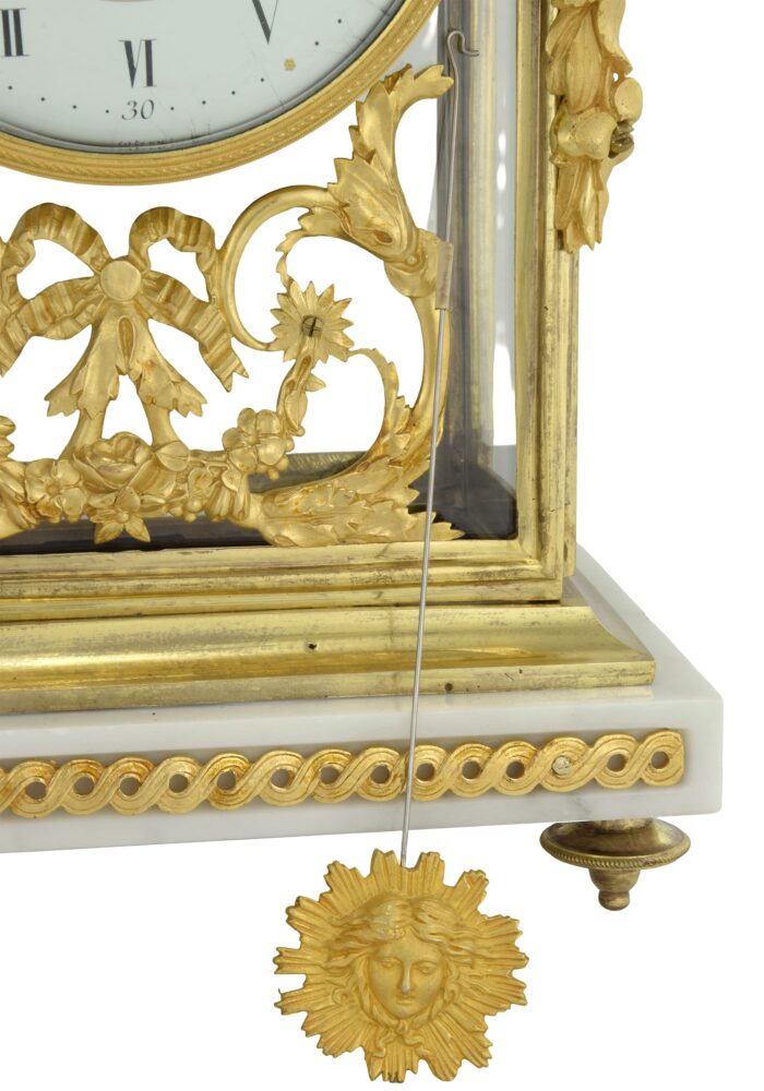 Pendule Epoque Louis XVI Horloger : Crosnier 1775 - Image 11