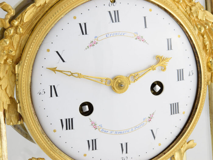Pendule Epoque Louis XVI Horloger : Crosnier 1775 - Image 8