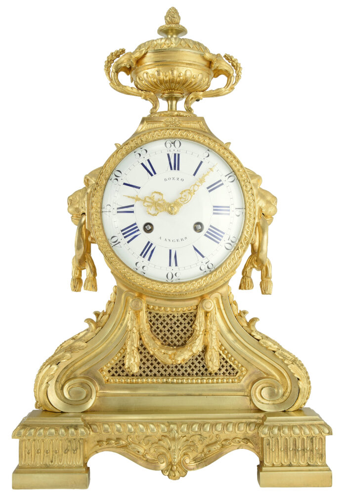 Pendule "Mufles de lion" Néo-classique JAPY FILS 1855