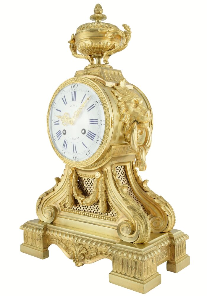 Pendule "Mufles de lion" Néo-classique JAPY FILS 1855 – Image 4