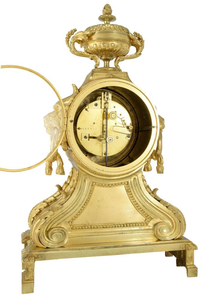 Pendule "Mufles de lion" Néo-classique JAPY FILS 1855 – Image 8