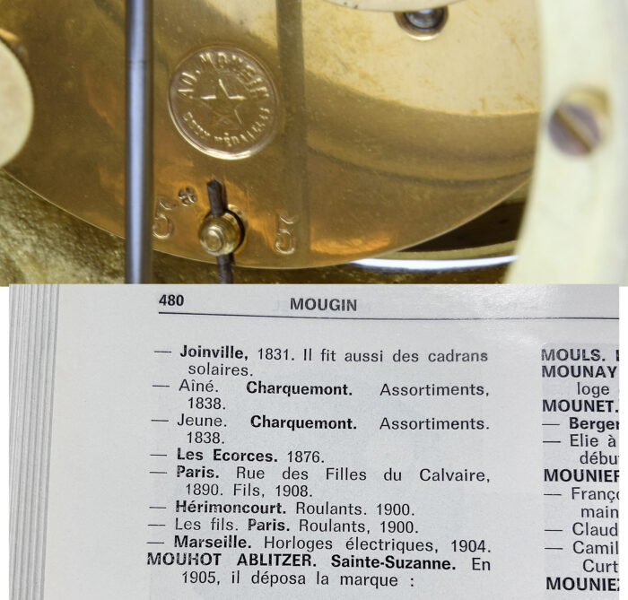 Pendule au cupidon silencieux vers 1870 – Bild 10