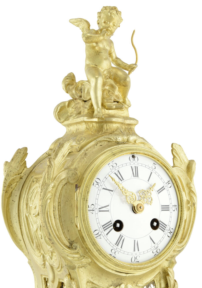 Pendule au cupidon silencieux vers 1870 – Bild 8
