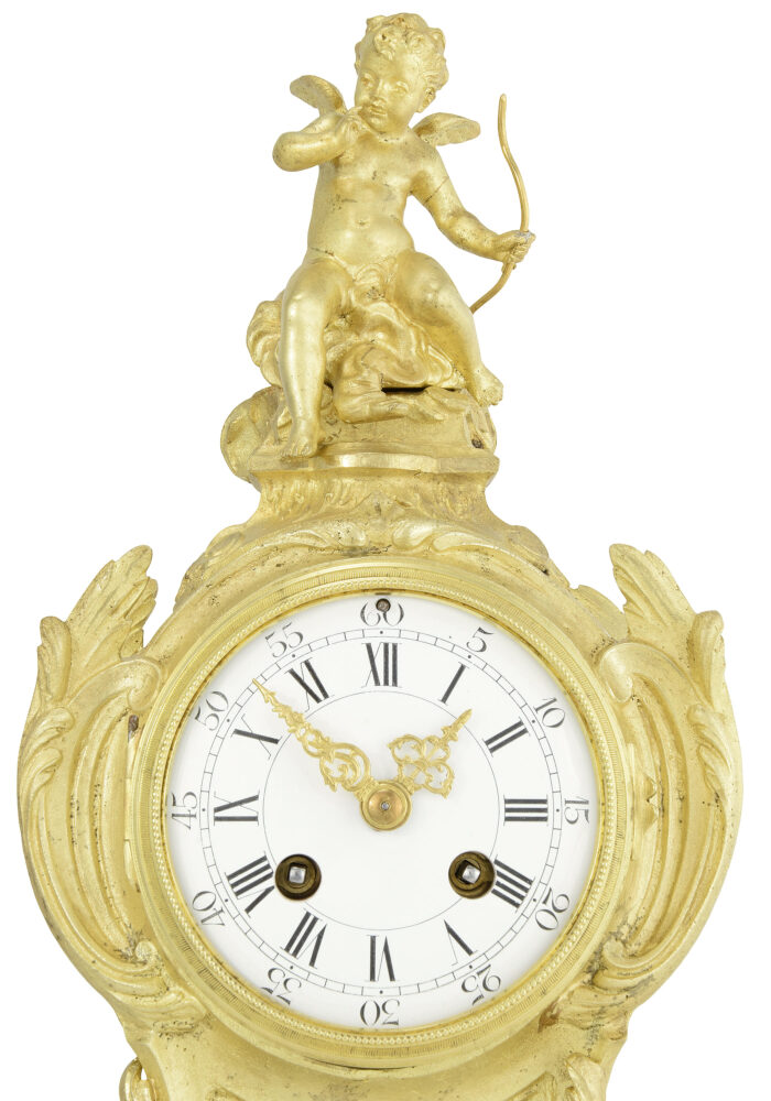 Pendule au cupidon silencieux vers 1870 – Bild 7