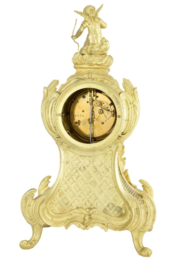 Pendule au cupidon silencieux vers 1870 – Bild 9