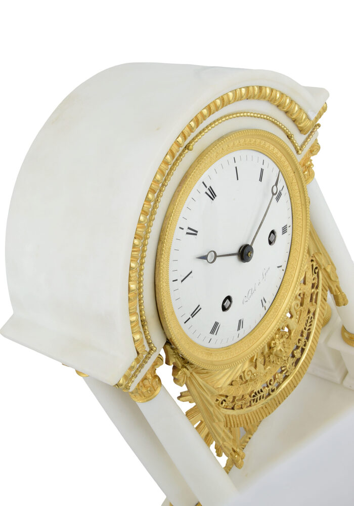 Pendule portique Empire Horloger : VEIBEL 1810 – Bild 8