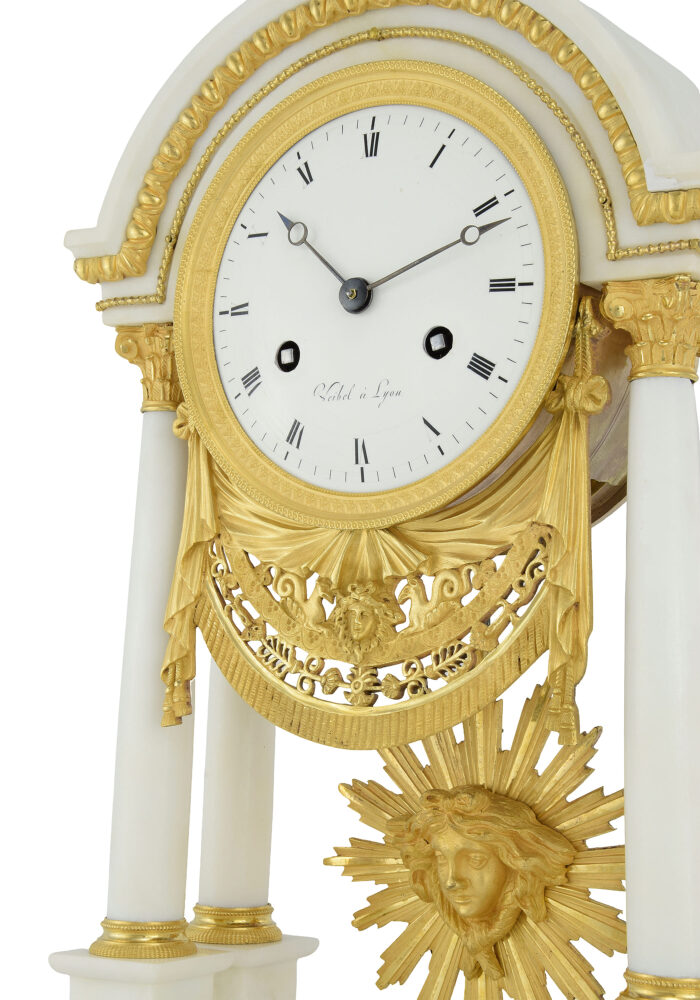 Pendule portique Empire Horloger : VEIBEL 1810 – Bild 5