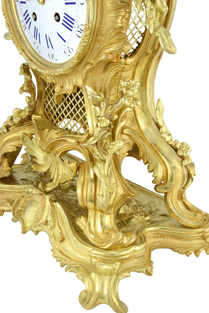 Pendule cartel Louis XV XIXème – Image 6