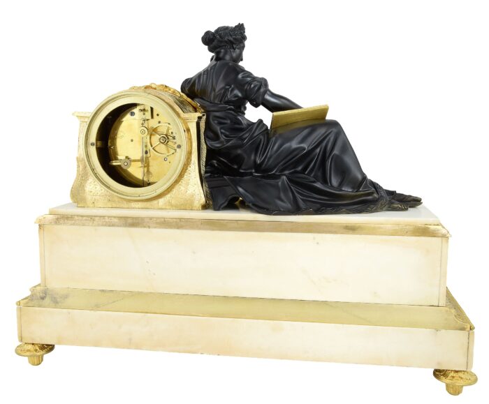 Pendule à la Goeffrin Horloger : Desfontaines 1850 – Image 10