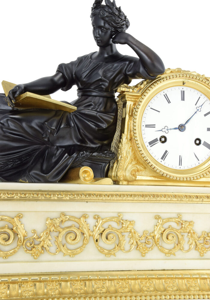 Pendule à la Goeffrin Horloger : Desfontaines 1850 – Image 9