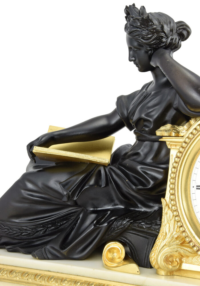 Pendule à la Goeffrin Horloger : Desfontaines 1850 – Image 6