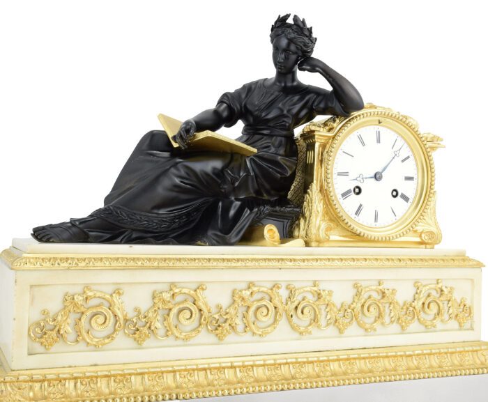 Pendule à la Goeffrin Horloger : Desfontaines 1850 – Image 5