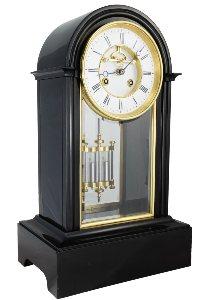 Pendule de précision Farcot à échappement Brocot visible – Image 4