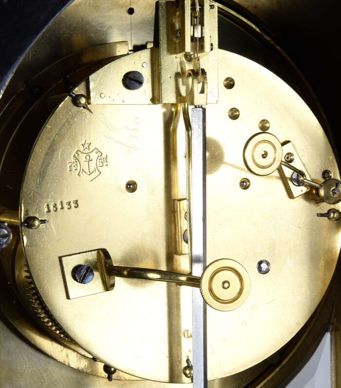 Pendule de précision Farcot à échappement Brocot visible – Image 10