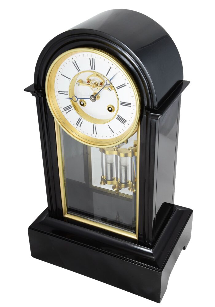 Pendule de précision Farcot à échappement Brocot visible – Image 3