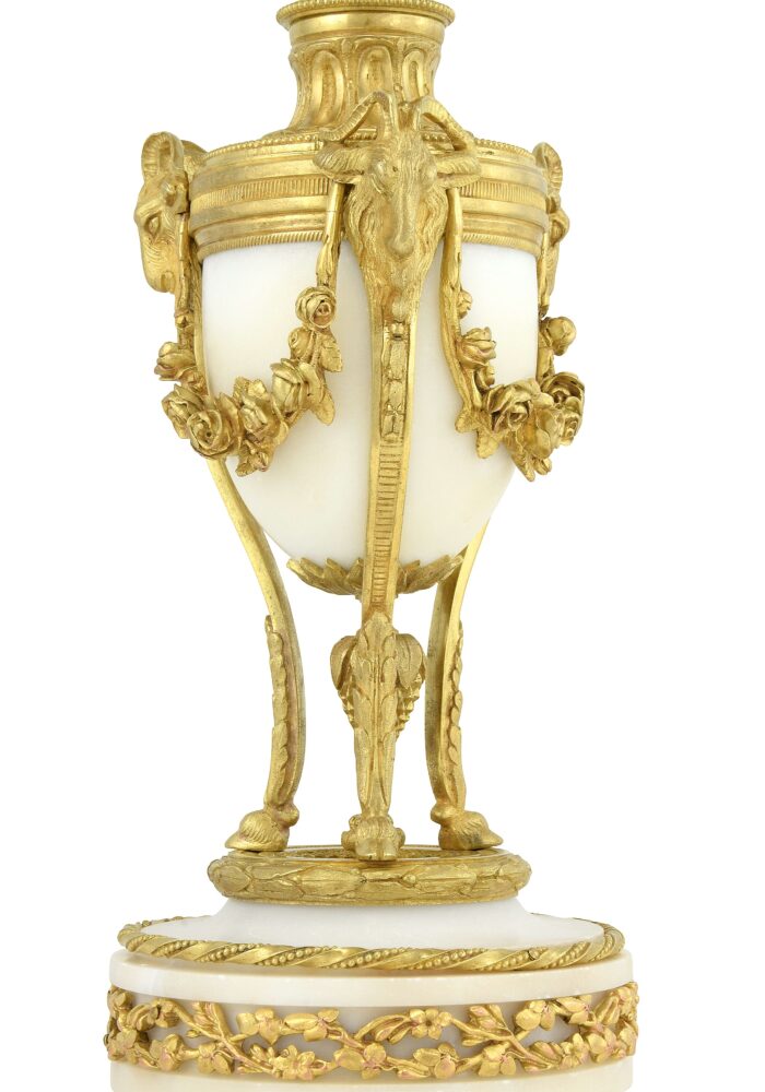 Paire de chandeliers en bouquet de fleurs – Bild 4
