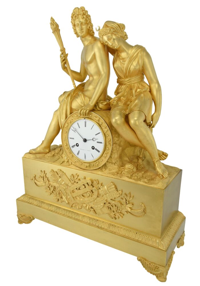 Pendule - Allégorie du jour et de la nuit - Image 4
